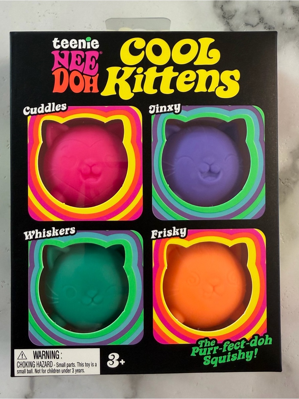 NeeDoh Cool Kittens Squishy Squeeze Toy Set